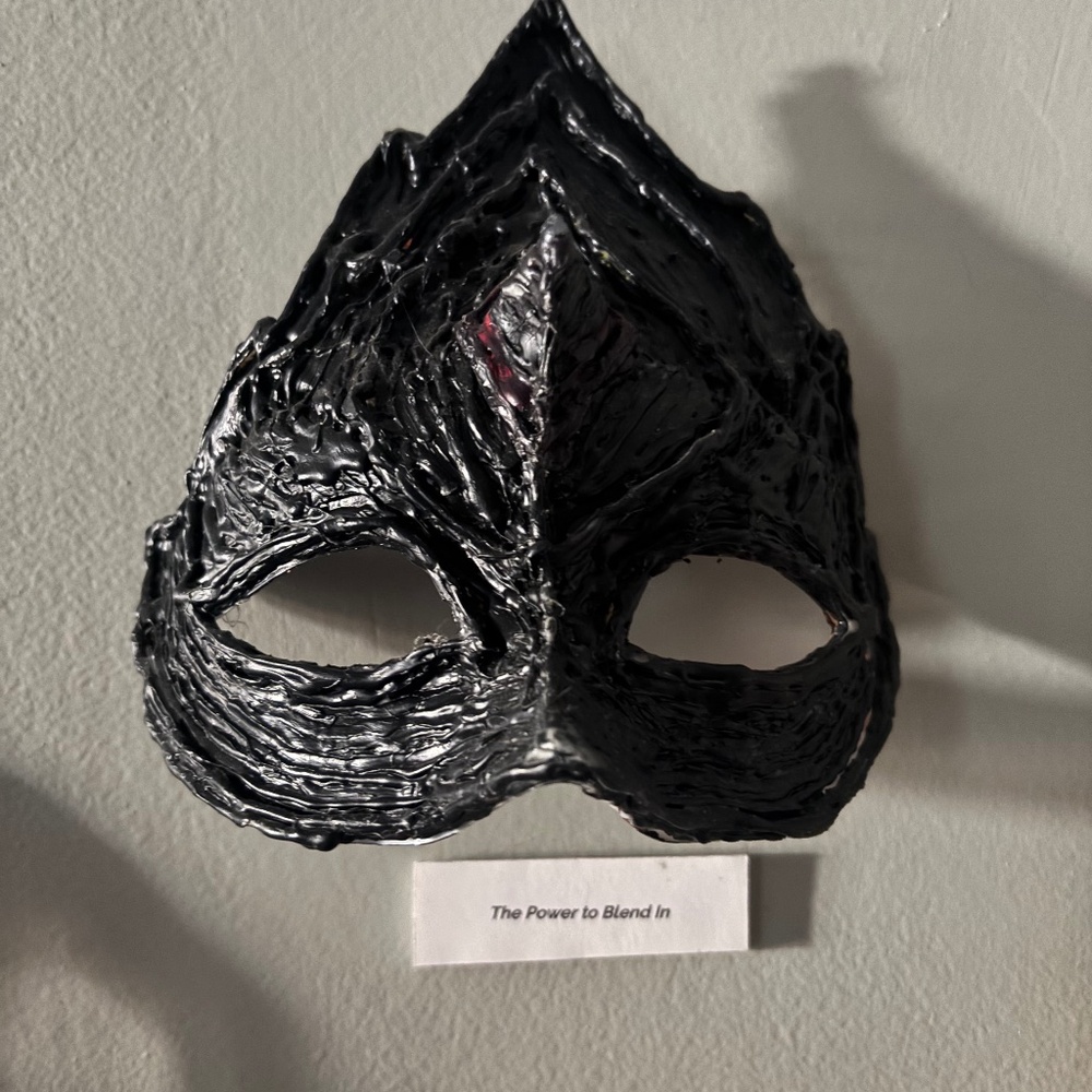 Power to blend in mask- Stormy Gober